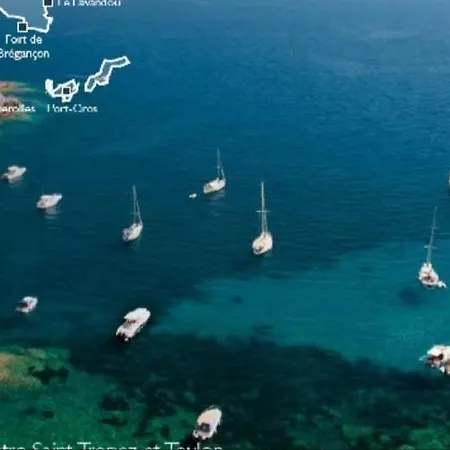 Evasion Ensoleillee Ile De Porquerolles Superbe T3 * Hyeres